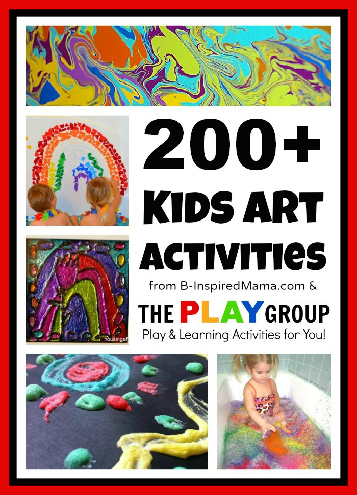 Group Art Projects For Kids
 200 Art Activities for Kids from The PLAY Group