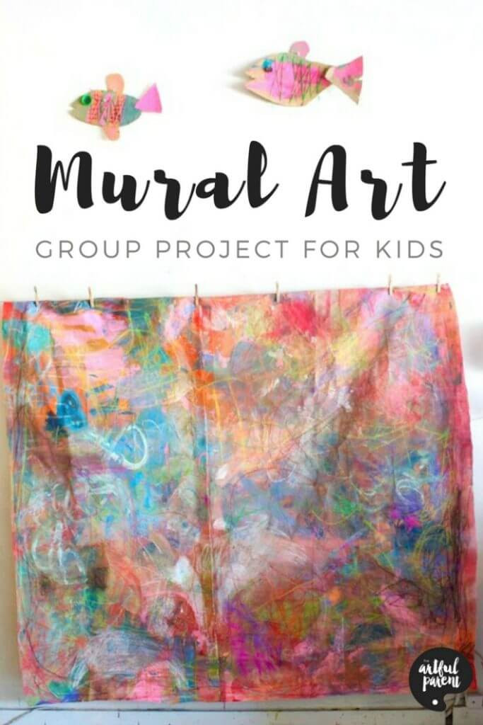 Group Art Projects For Kids
 Mural Art for Kids – Try This Amazing Collaborative