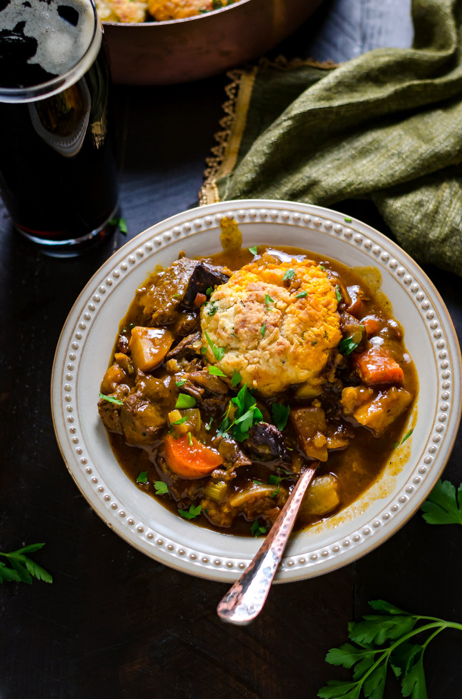 Guinness Lamb Stew
 Guinness Beef Stew with Cheddar Herb Dumplings Host The