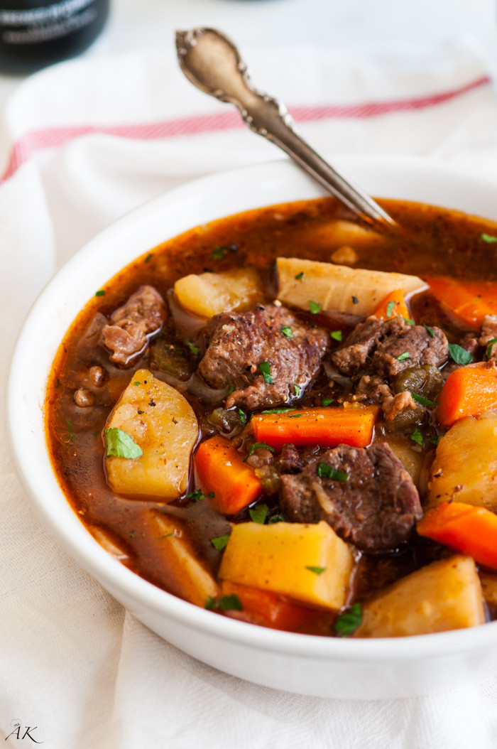 Guinness Lamb Stew
 Slow Cooker Guinness Beef Stew Aberdeen s Kitchen