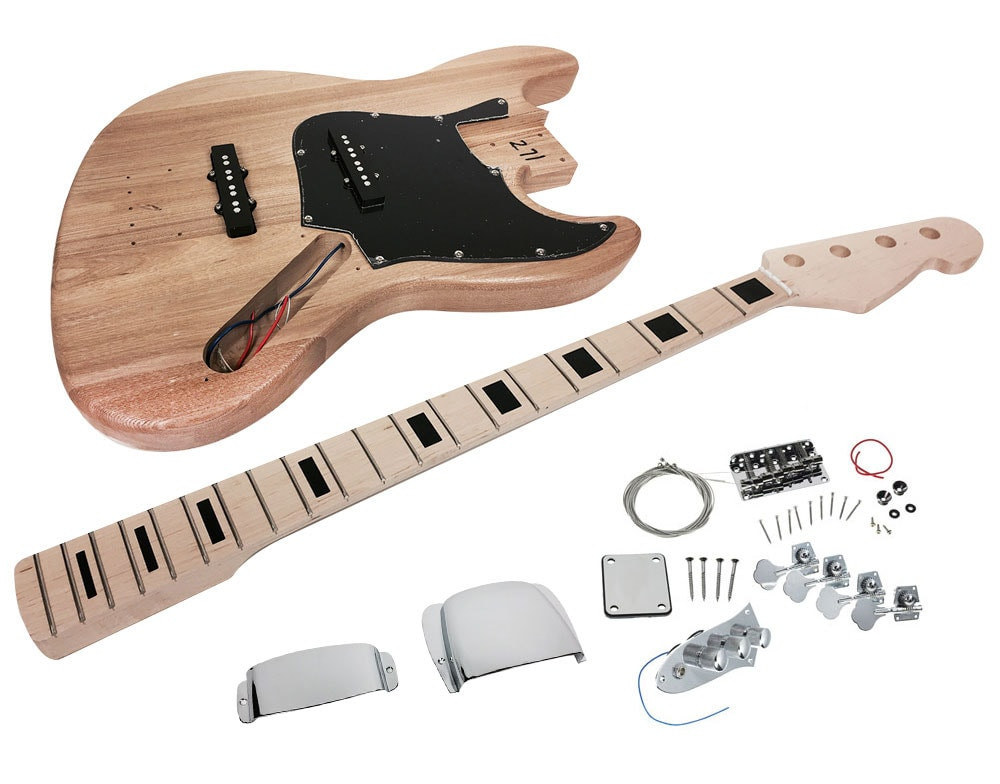 Guitar Kit DIY
 Solo JBK 10 DIY Electric Bass Guitar Kit With Ash Body