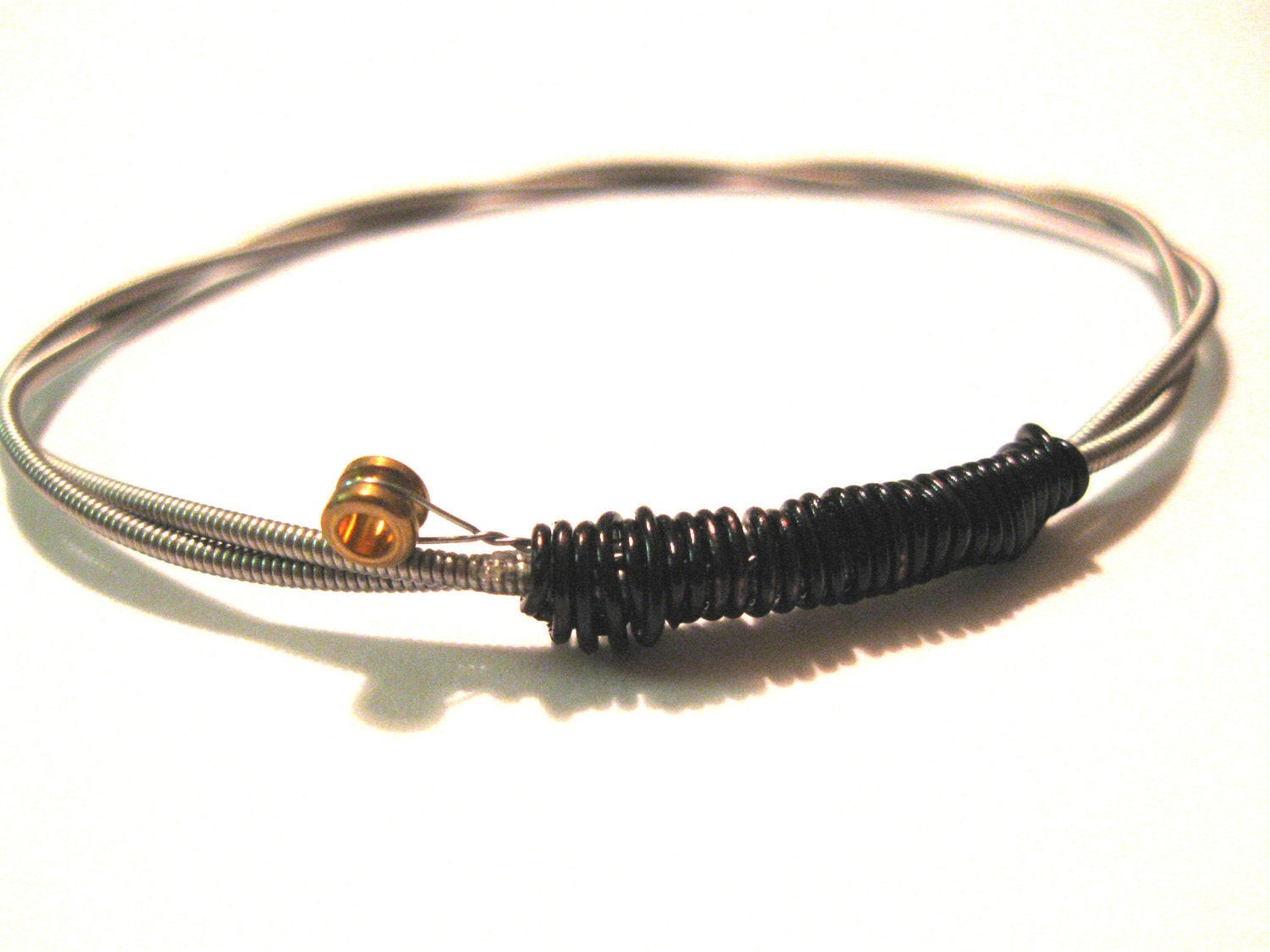 Guitar String Bracelet
 Items similar to Musician style Guitar string bracelet