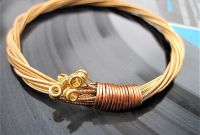 Guitar String Bracelet New Recycled Acoustic Guitar String Bracelet by Foxdesignsjewelry