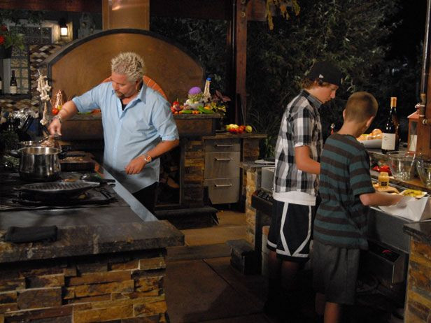 Guy Fieri Outdoor Kitchen
 What to Watch A Weekend of Classic Recipes and Culinary