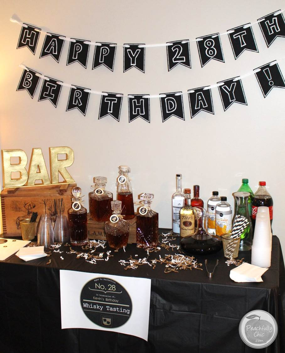 Guys Birthday Party Ideas
 Planning A Guy s Birthday Party Whiskey Tasting