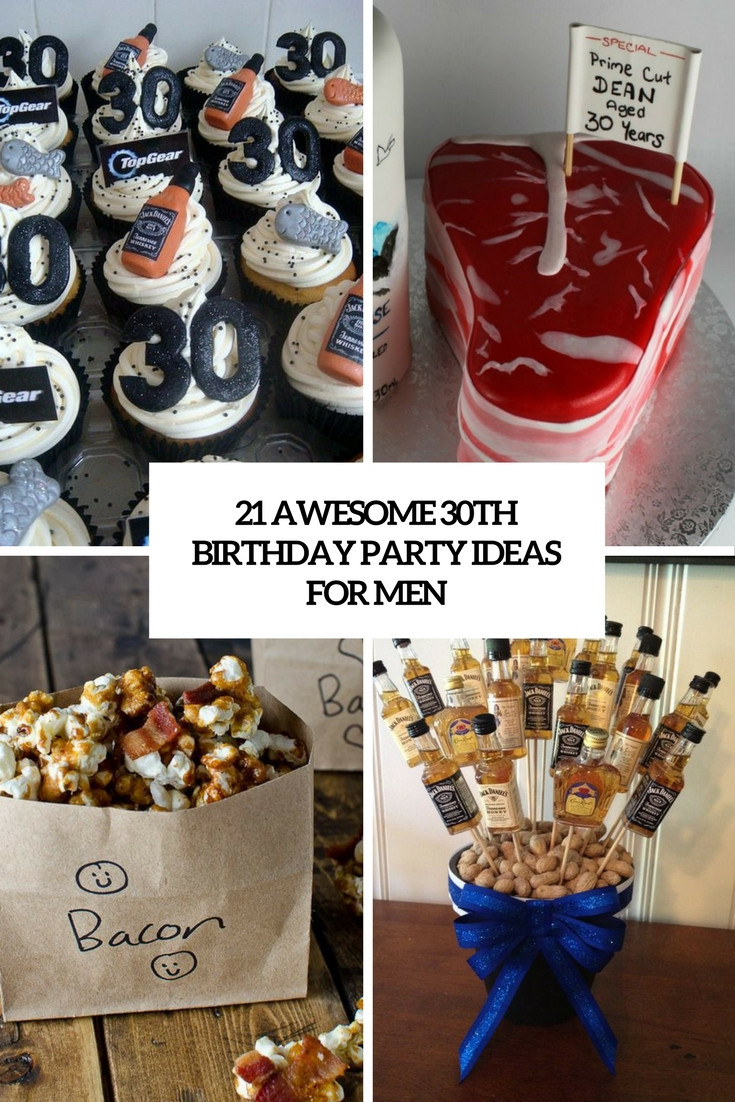 Guys Birthday Party Ideas
 21 Awesome 30th Birthday Party Ideas For Men Shelterness