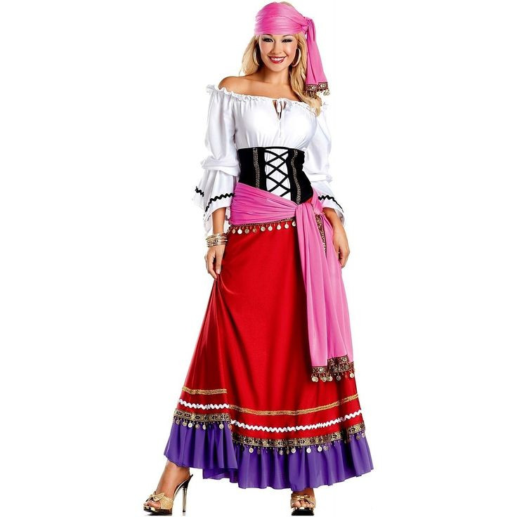 Gypsy Costume DIY
 DIY Halloween Costumes Using Everyday Pieces
