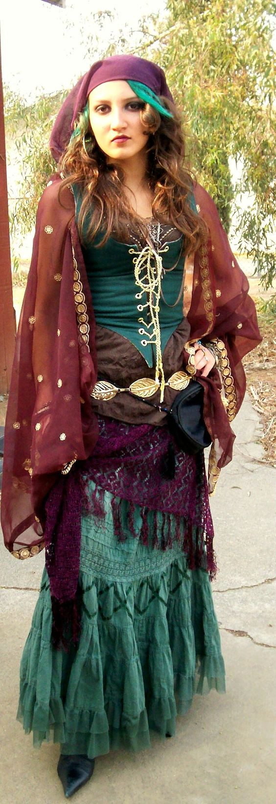 Gypsy Costume DIY
 11 y & Just Plain Cool Corset Halloween Costumes