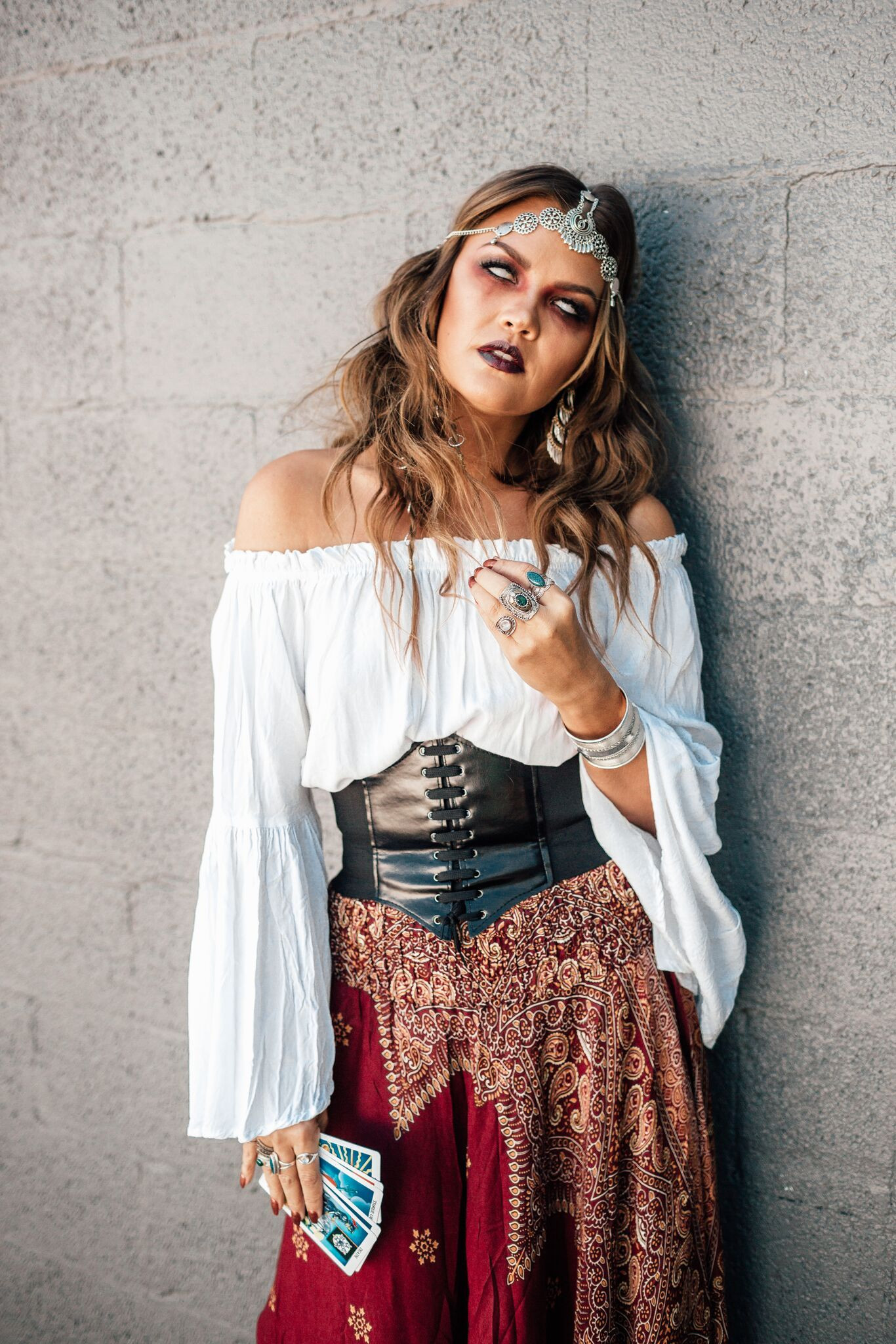 Gypsy Costume DIY
 Halloween 2018 – Fortune Teller – Wild e Forever