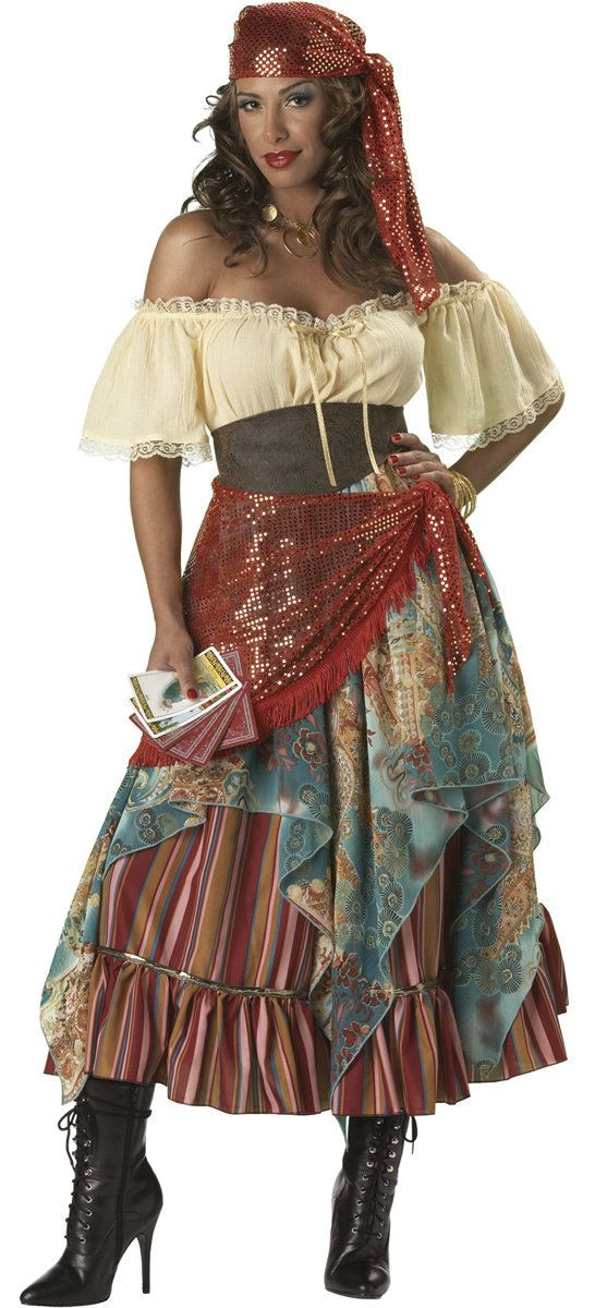 Gypsy Costume DIY
 Fortune Teller Gypsy Costume