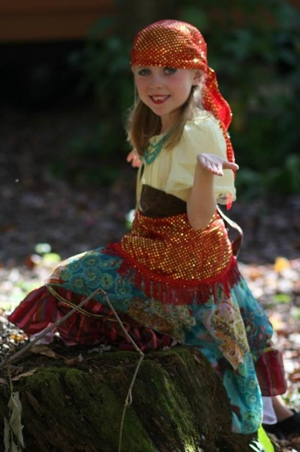 Gypsy Costume DIY
 Pin on Halloween costumes Party Decorating Ideas