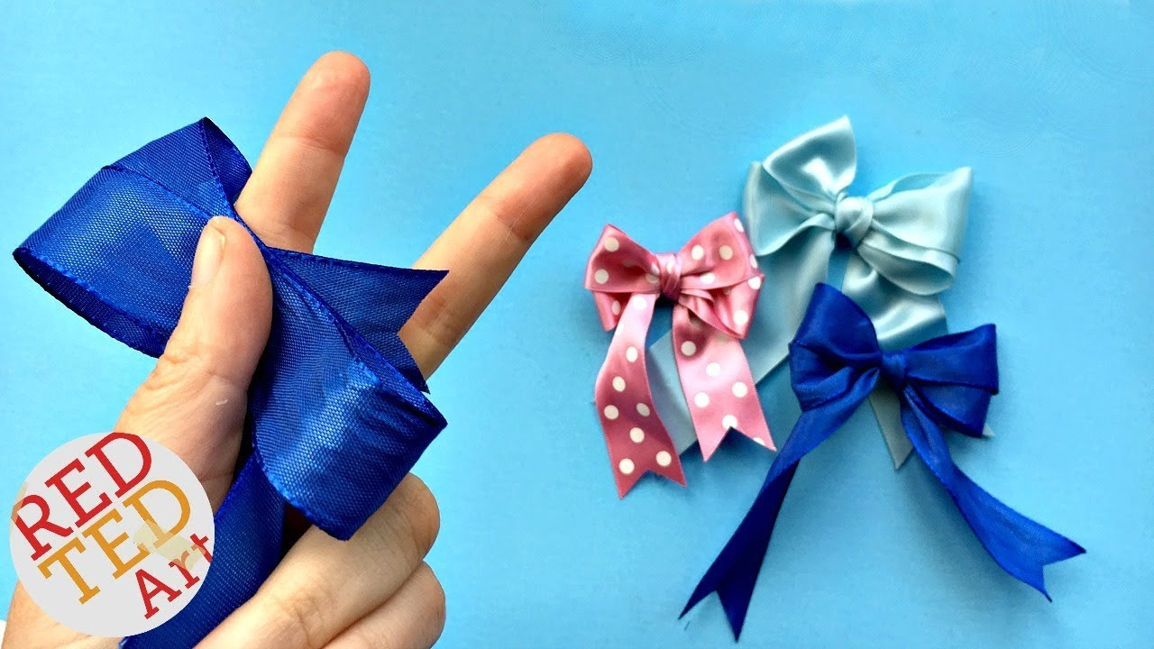 Hair Bow DIY
 Double Bow Tutorial Easy Hair Bow DIY How to make a