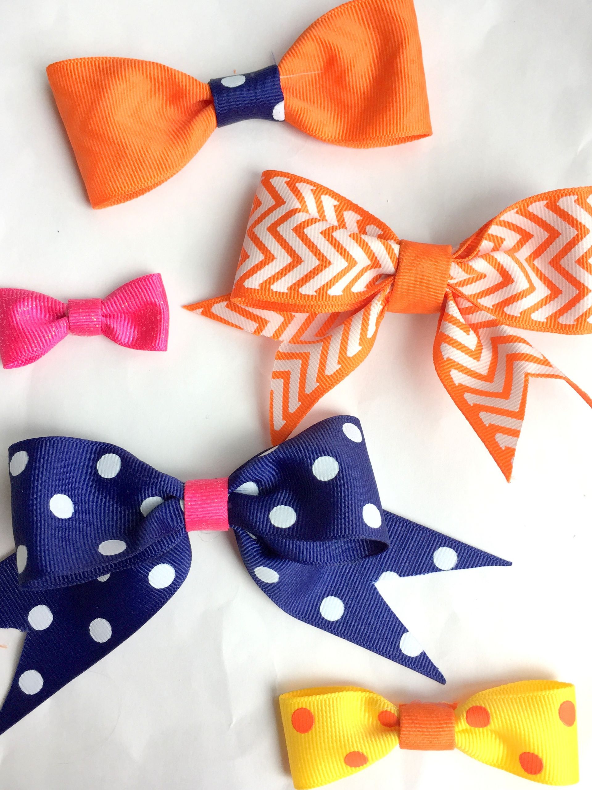 Hair Bow DIY
 DIY Ribbon Hair bows – Styled by Jess