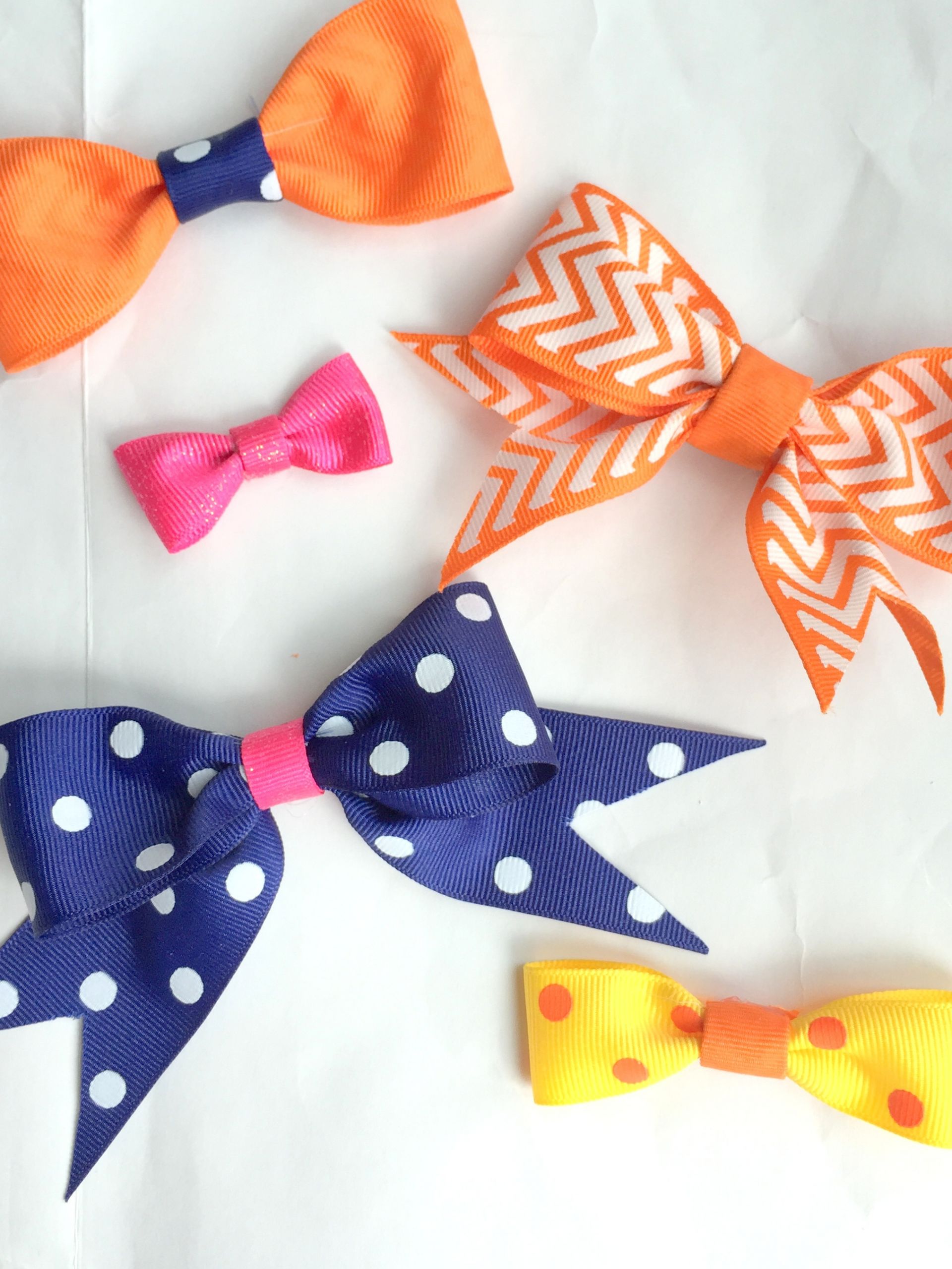 Hair Bow DIY
 DIY Ribbon Hair bows – Styled by Jess