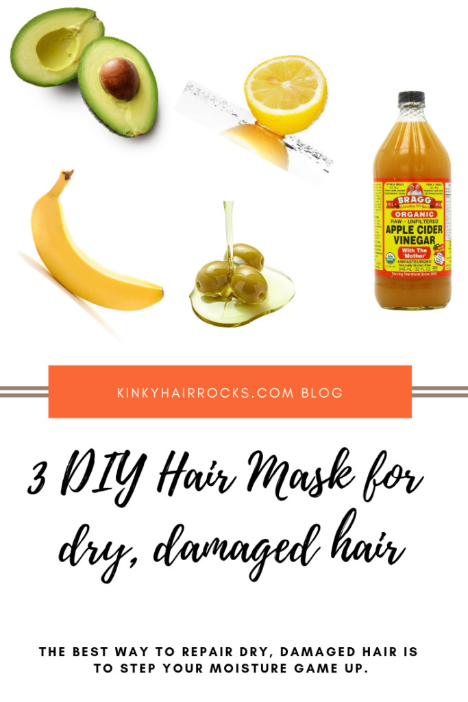 Hair Mask For Dry Hair DIY
 3 DIY Hair Mask for Dry Damaged Hair Kinky Hair Rocks