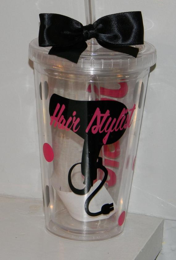 Hair Stylist Gift Basket Ideas
 Personalized Hair Stylist Tumbler Gift Your Choice of