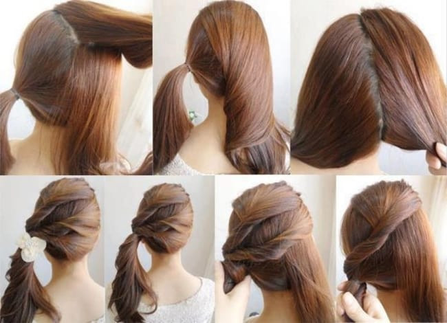 Hairstyle Easy Step By Step
 20 Cute Easy Hairstyles Collection 2017 SheIdeas