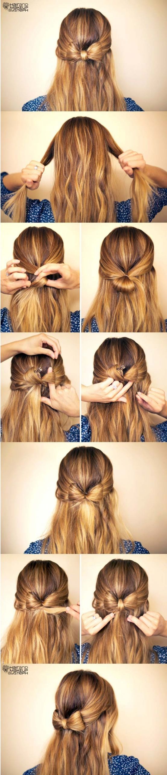 Hairstyle Easy Step By Step
 15 Cute hairstyles Step by Step Hairstyles for Long Hair