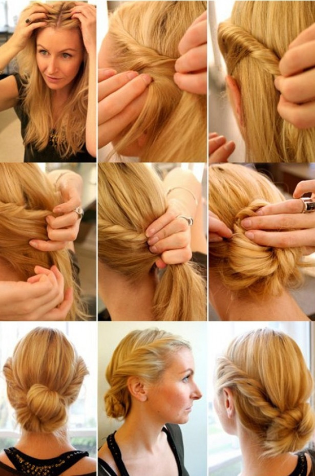 Hairstyle Easy Step By Step
 Lovely Hairstyle Tutorials