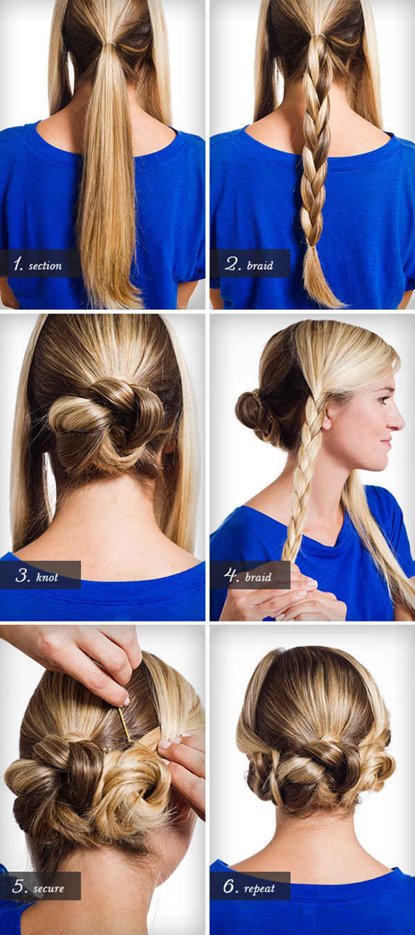 Hairstyle Easy Step By Step
 10 Easy Wedding Updo Hairstyles Step by Step EverAfterGuide