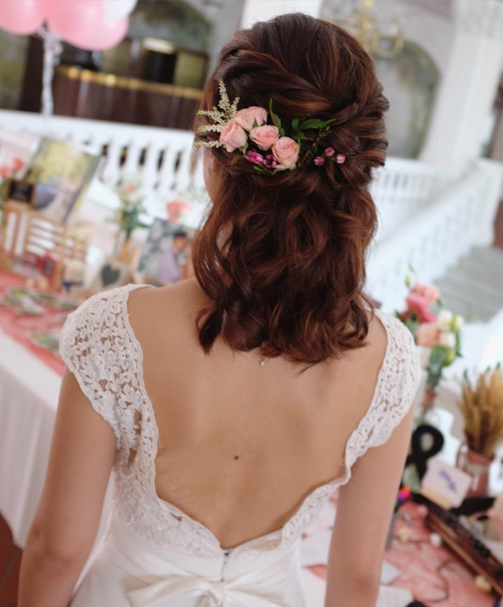 Hairstyle For Bridesmaid With Short Hair
 20 Simple Wedding Haircut Ideas Designs
