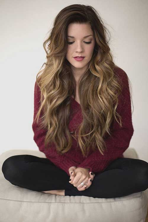 Hairstyle For Long Wavy Thick Hair
 25 Wavy Hairstyles for Long Hair