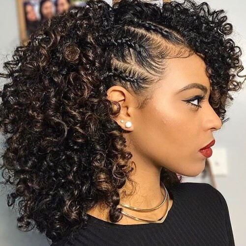 Hairstyle For Natural Curly Hair
 Go Crazy Go Curly with These 50 Cute & Easy Hairstyles