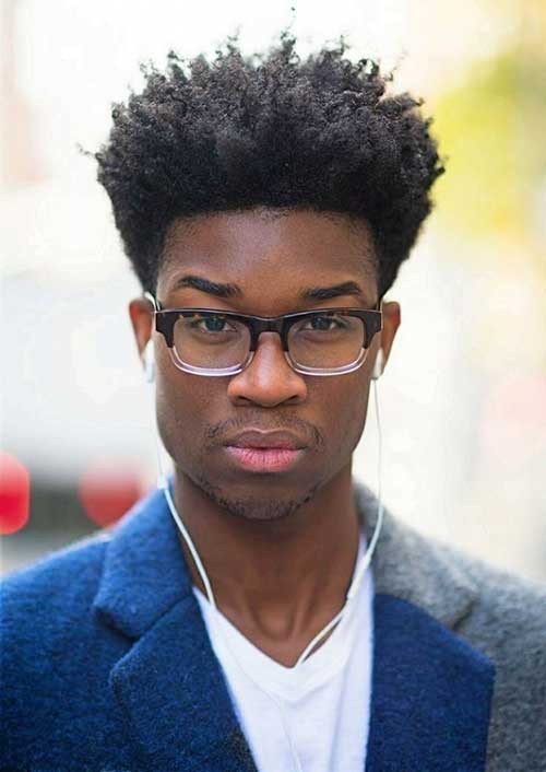 Hairstyles Black Male
 Haircuts For Black Men With Curly Hair