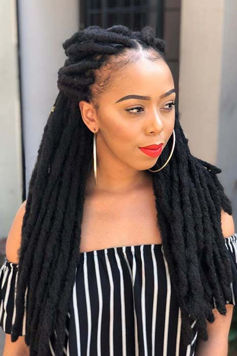 Hairstyles For Crochet Faux Locs
 Crochet Faux Locs Styles to Inspire Your Next Look