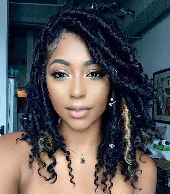 Hairstyles For Crochet Faux Locs
 13 Latest Curly Goddess Faux Locs Crochet Hairstyles 2018