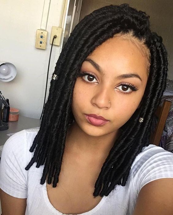 Hairstyles For Crochet Faux Locs
 80 Long and Short Faux Locs Styles and How to Install Them
