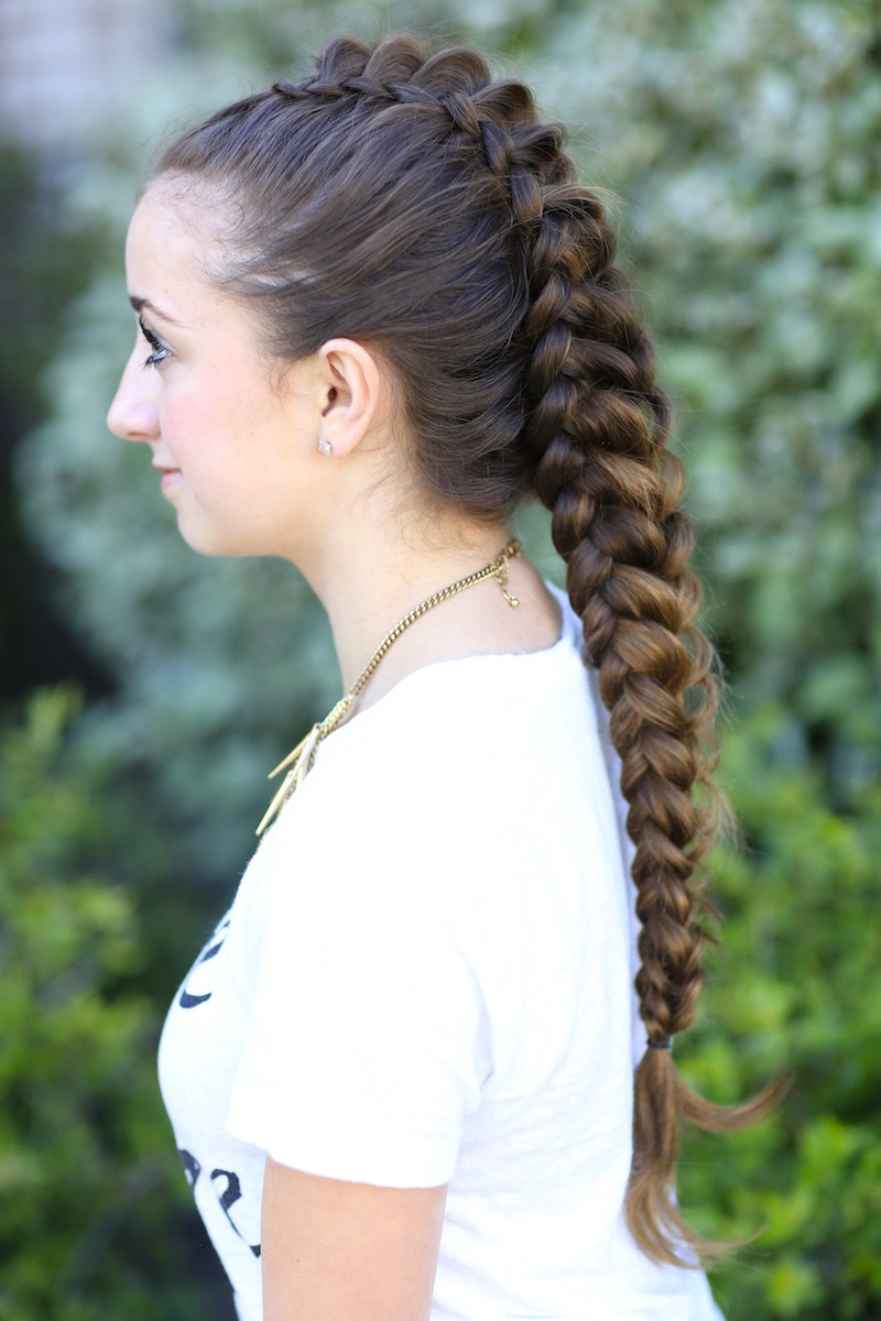 Hairstyles For Girls Braids
 How to Create a Dragon Braid