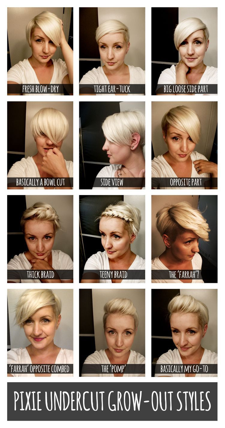 Hairstyles For Growing Out Undercut
 Pin on My Style