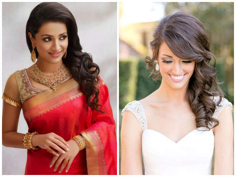 Hairstyles For Indian Wedding Guests
 Indian Wedding Hairstyles for Medium Length Hair to Adorn