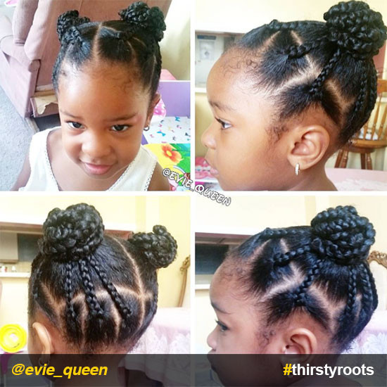 Hairstyles For Natural Little Girl
 20 Cute Natural Hairstyles for Little Girls