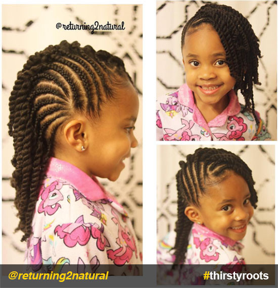 Hairstyles For Natural Little Girl
 20 Cute Natural Hairstyles for Little Girls