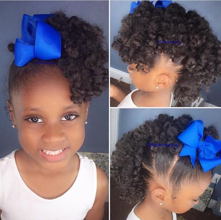 Hairstyles For Natural Little Girl
 142 best Black kids hairstyles images on Pinterest