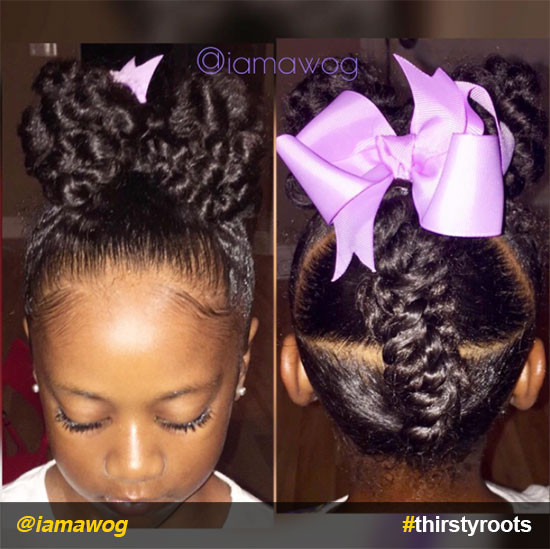 Hairstyles For Natural Little Girls
 20 Cute Natural Hairstyles for Little Girls
