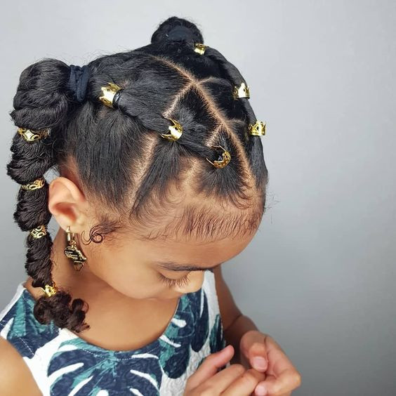 Hairstyles For Natural Little Girls
 35 Amazing Natural Hairstyles for Little Black Girls