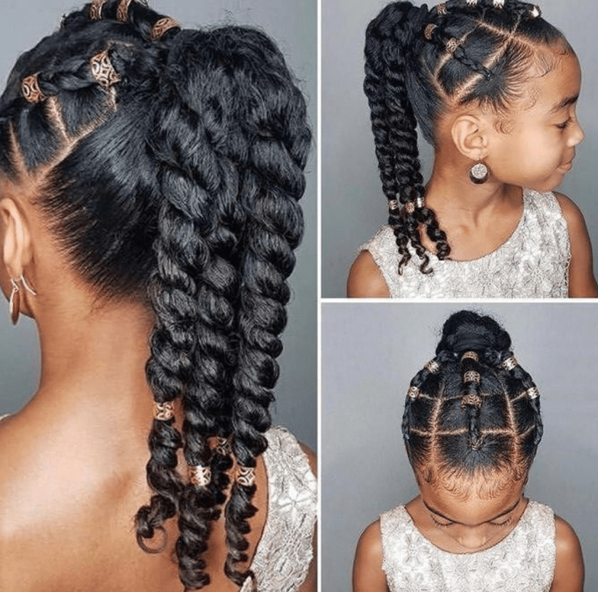 Hairstyles For Natural Little Girls
 43 Braid Hairstyles For Little Girls With Natural Hair