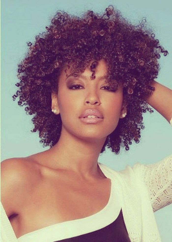 Hairstyles For Naturally Curly Black Hair
 12 Pretty Short Curly Hairstyles for Black Women