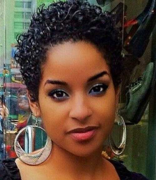 Hairstyles For People With Short Hair
 Short Hairstyles For Black Women With Round Faces
