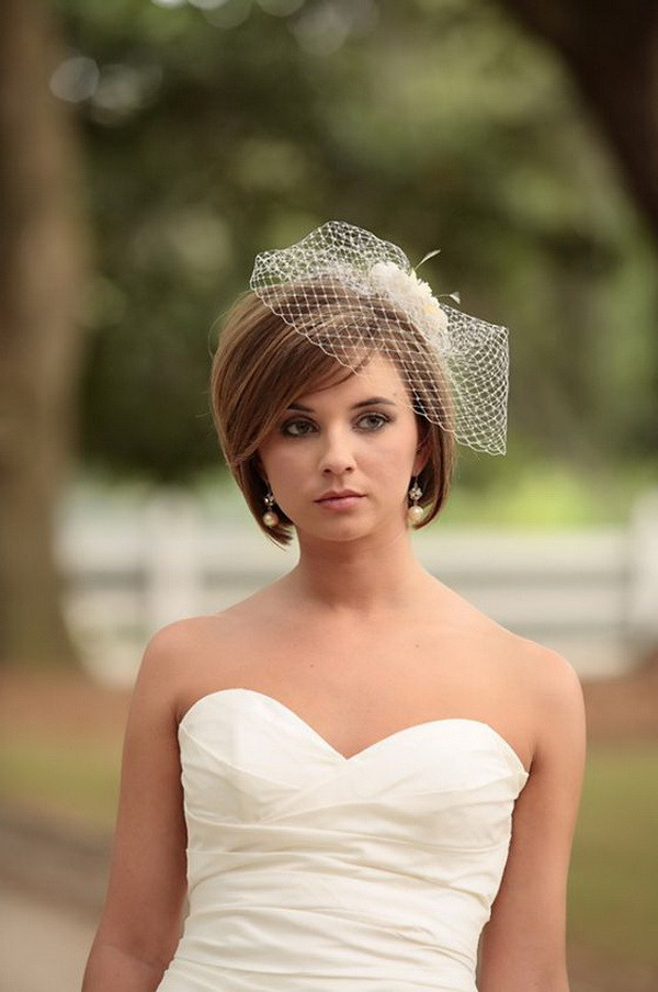 Hairstyles For Short Hair Wedding
 20 Perfect Wedding Hairstyles for Short Hair