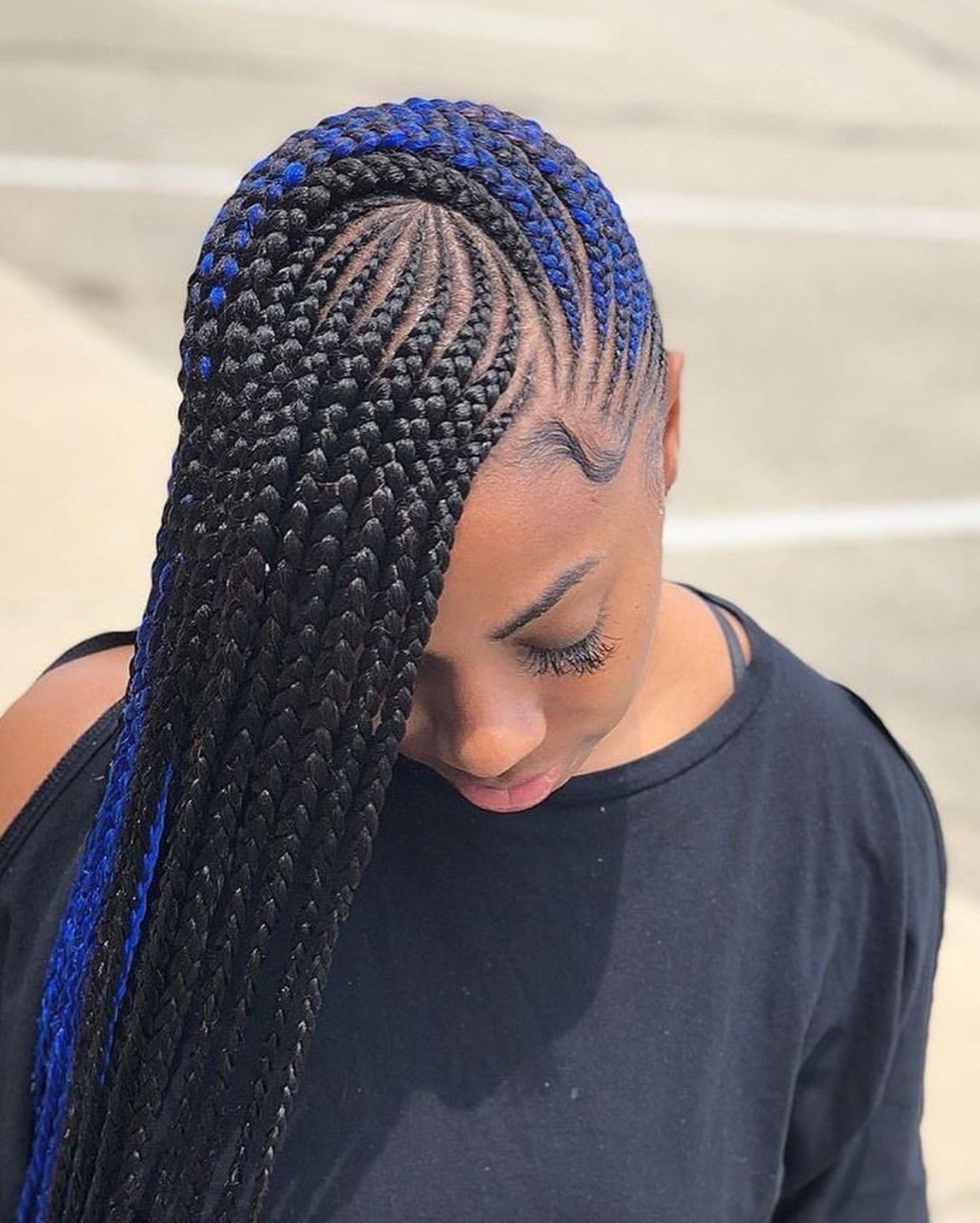 Hairstyles With Weave Braids
 35 Lemonade Braids Styles for Elegant Protective Styling