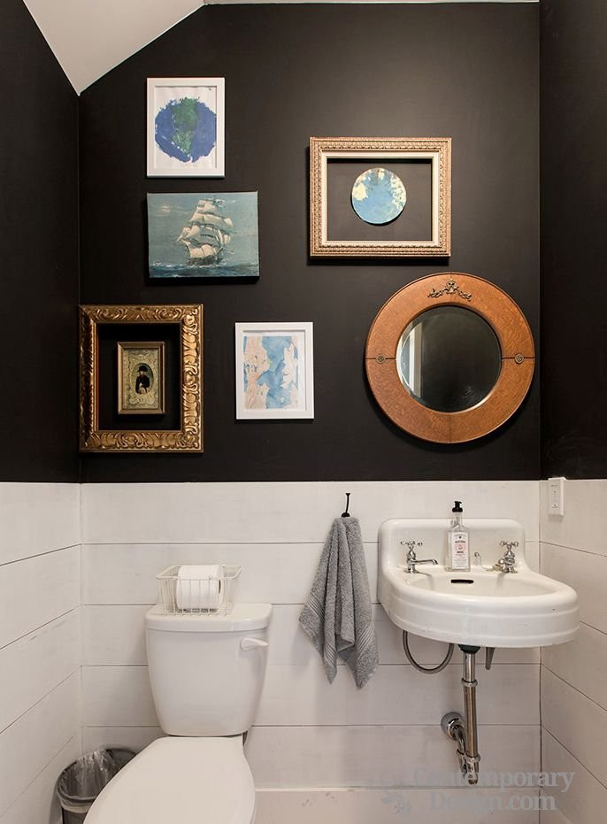 Half Bathroom Designs
 Small half bathroom decorating ideas – Contemporary design