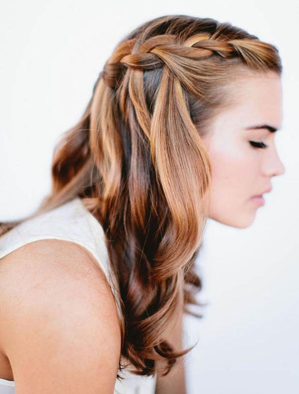 Half Braided Hairstyles
 Beautiful and Easy Braided Hairstyles for Different Types