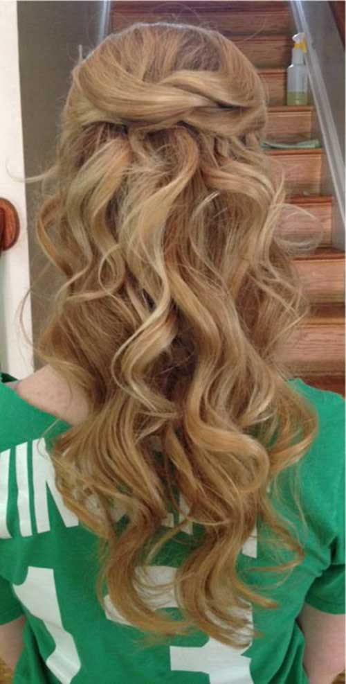 Half Up Curly Hairstyles
 30 Best Half Up Curly Hairstyles