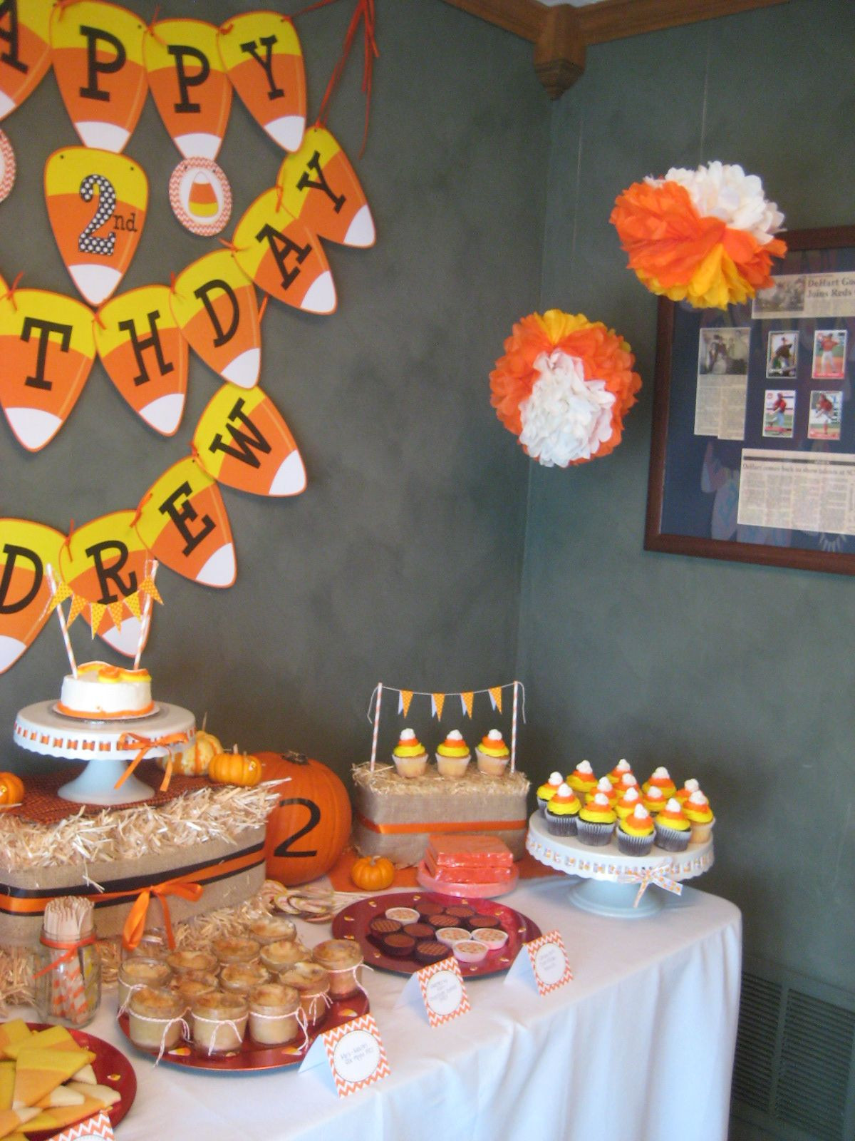 Halloween 1St Birthday Party Ideas
 Candy Corn Birthday Party