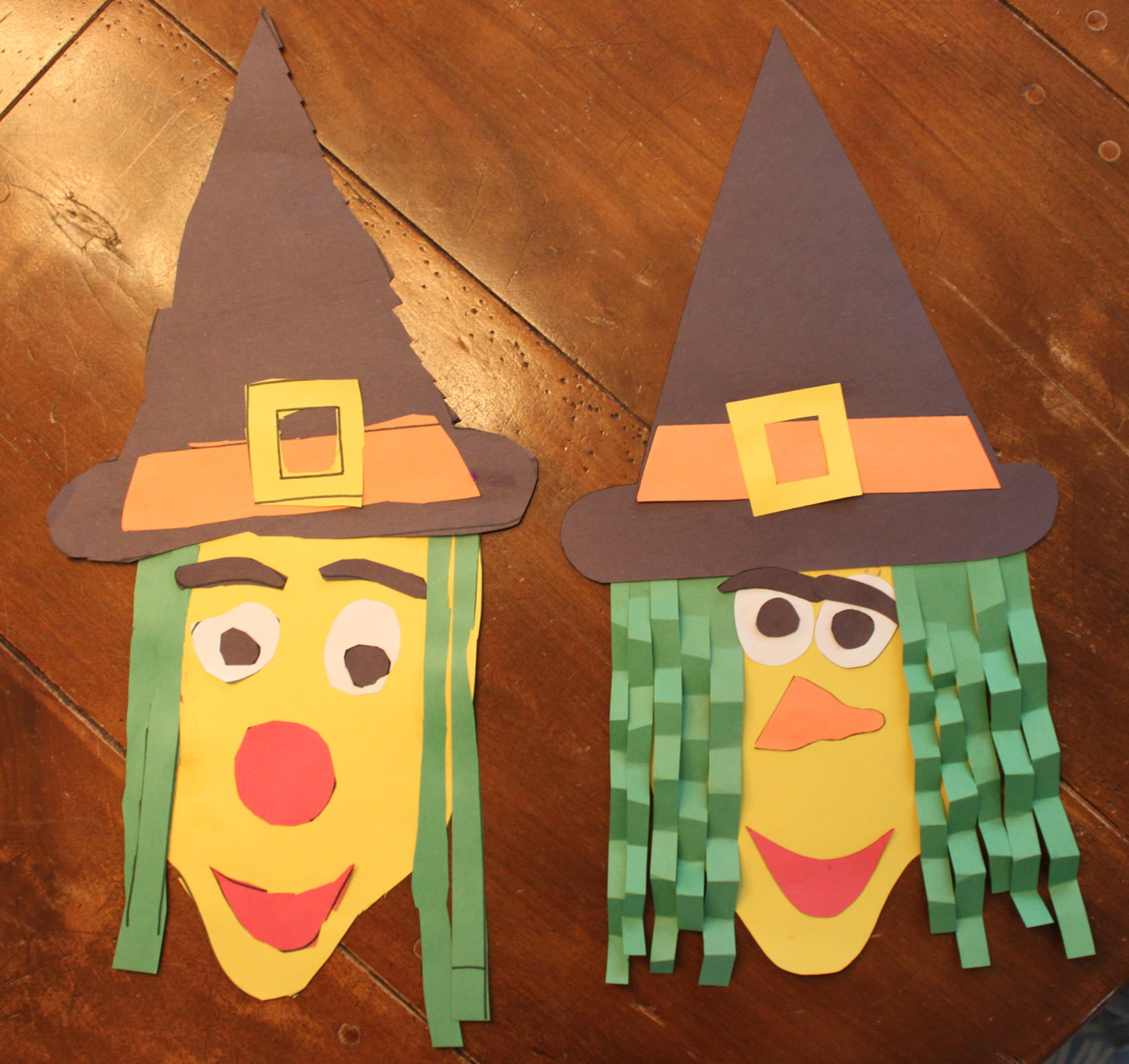 Halloween Art And Craft For Kids
 Construction Paper Halloween Witch