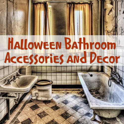 Halloween Bathroom Set
 Halloween Bathroom Accessories Decor and Ideas